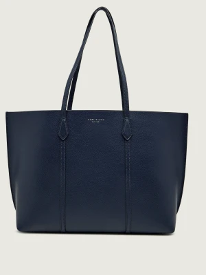 TORY BURCH Skórzana shopperka + saszetka Perry