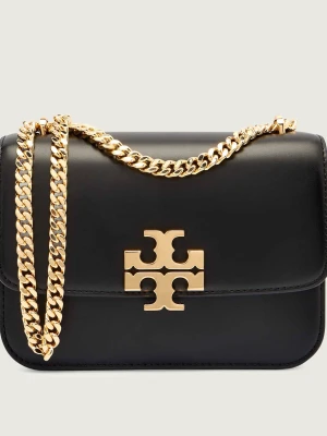 TORY BURCH Skórzana torebka na ramię Eleanor czarny