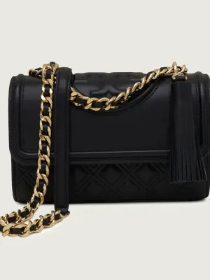 TORY BURCH Skórzana torebka na ramię FLEMING