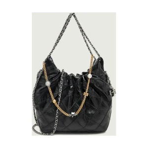 TORY BURCH Skórzana torebka na ramię Fleming