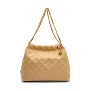 TORY BURCH Skórzana torebka na ramię Fleming