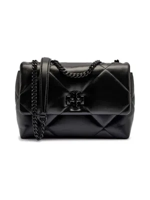 TORY BURCH Skórzana torebka na ramię Kira Diamond
