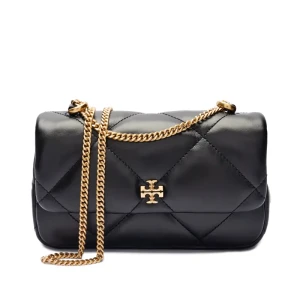 TORY BURCH Skórzana torebka na ramię Kira Diamond Quilt Mini