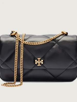 TORY BURCH Skórzana torebka na ramię Kira Diamond Quilt Mini