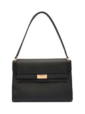 TORY BURCH Skórzana torebka na ramię Lee Radziwill Pebble