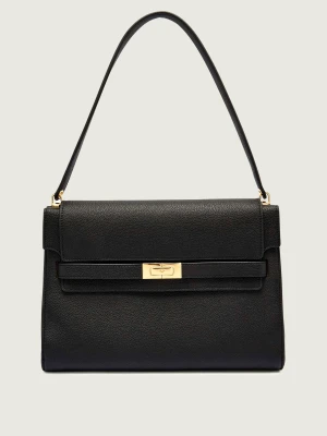 TORY BURCH Skórzana torebka na ramię Lee Radziwill Pebble
