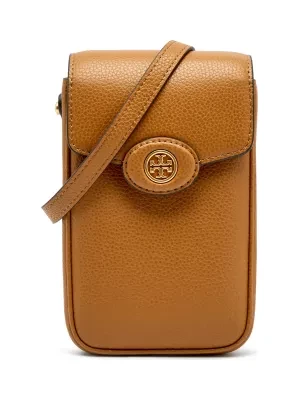 TORY BURCH Skórzana torebka na telefon