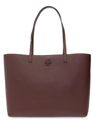 Tory Burch Skórzana torebka w kolorze brązowym - 35 x 29 x 14 cm rozmiar: onesize