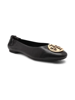 TORY BURCH Skórzane baleriny CLAIRE