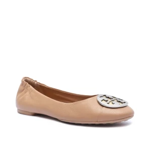 TORY BURCH Skórzane baleriny CLAIRE