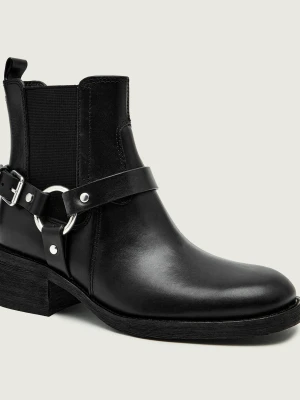 TORY BURCH Skórzane bikery MOTO