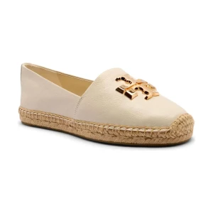 TORY BURCH Skórzane espadryle ELEANOR