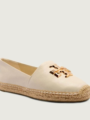 TORY BURCH Skórzane espadryle ELEANOR