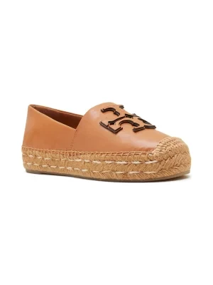 TORY BURCH Skórzane espadryle INES