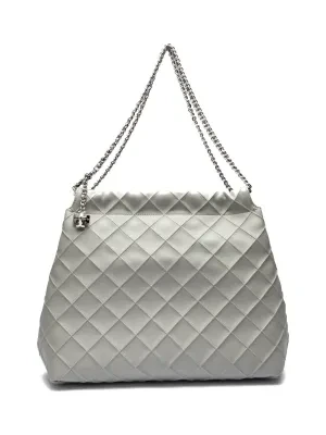 TORY BURCH Skórzane hobo Fleming