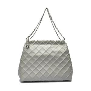 TORY BURCH Skórzane hobo Fleming