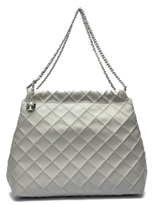 TORY BURCH Skórzane hobo Fleming