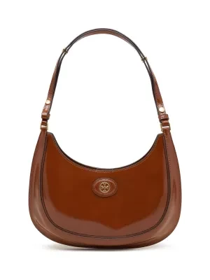 TORY BURCH Skórzane hobo Robinson Spazzolato Convertible