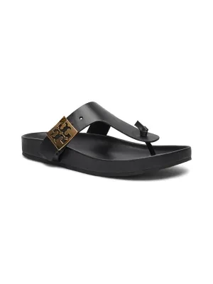 TORY BURCH Skórzane japonki