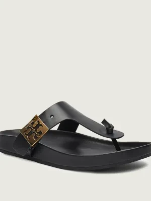 TORY BURCH Skórzane japonki