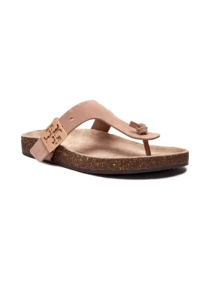 TORY BURCH Skórzane japonki MELLOW