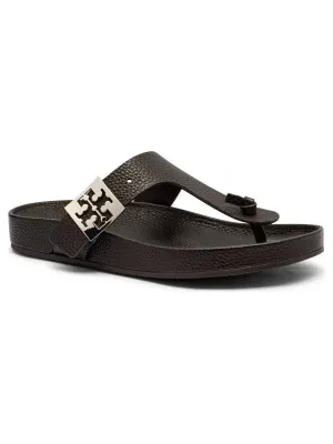 TORY BURCH Skórzane japonki MELLOW