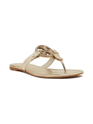 TORY BURCH Skórzane japonki MILLER PAVE