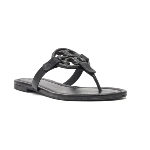 TORY BURCH Skórzane japonki Miller Pave