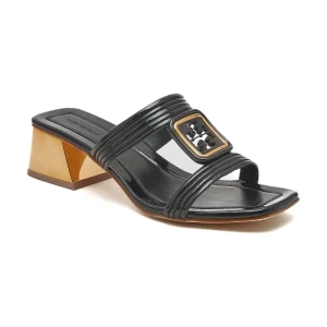 TORY BURCH Skórzane klapki