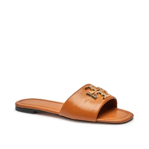 TORY BURCH Skórzane klapki ELEANOR