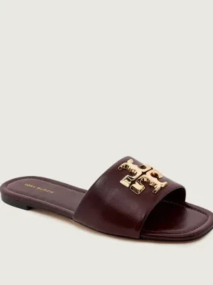 TORY BURCH Skórzane klapki ELEANOR