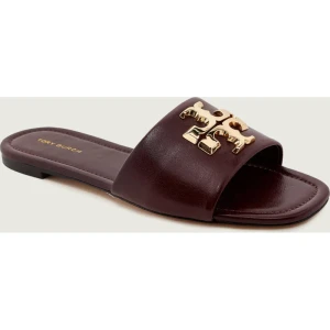 TORY BURCH Skórzane klapki ELEANOR