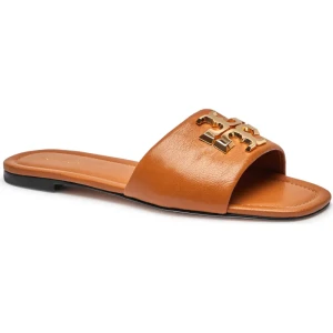 TORY BURCH Skórzane klapki ELEANOR