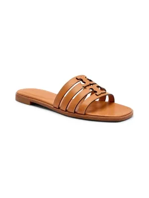 TORY BURCH Skórzane klapki INES