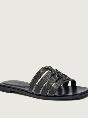 TORY BURCH Skórzane klapki ines