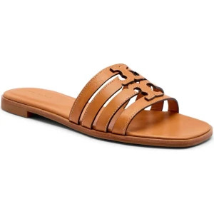 TORY BURCH Skórzane klapki INES