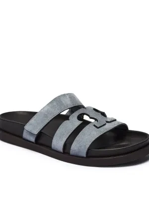 TORY BURCH Skórzane klapki INES