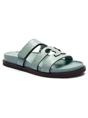 TORY BURCH Skórzane klapki INES SPORT