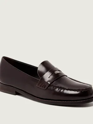 TORY BURCH Skórzane loafersy CLASSIC PENNY