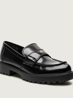 TORY BURCH Skórzane loafersy LUG