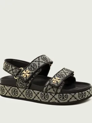 TORY BURCH Skórzane sandały