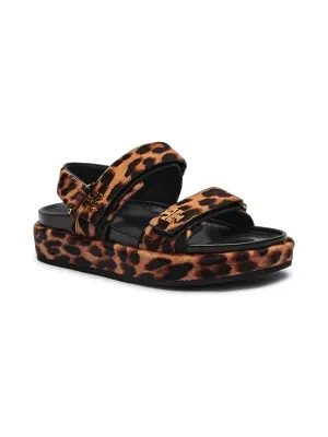 TORY BURCH Skórzane sandały KIRA