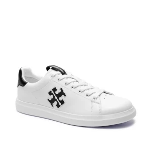 TORY BURCH Skórzane sneakersy DOUBLE T HOWELL COURT