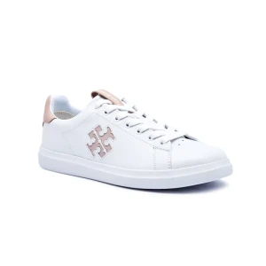 TORY BURCH Skórzane sneakersy DOUBLE T HOWELL COURT