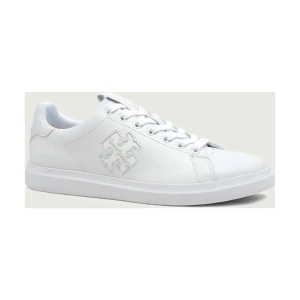 TORY BURCH Skórzane sneakersy DOUBLE T HOWELL COURT