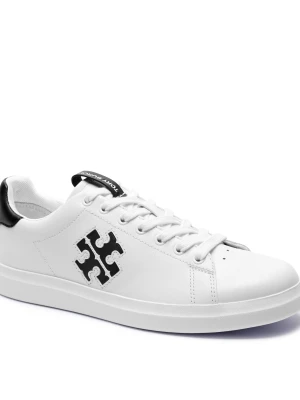 TORY BURCH Skórzane sneakersy DOUBLE T HOWELL COURT