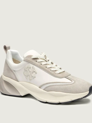 TORY BURCH Skórzane sneakersy GOOD LUCK TRAINER