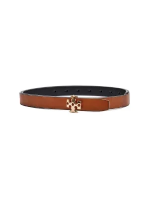 TORY BURCH Skórzany dwustronny pasek