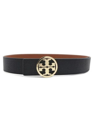 TORY BURCH Skórzany dwustronny pasek Miller