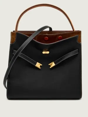 TORY BURCH Skórzany kuferek LEE RADZIWILL